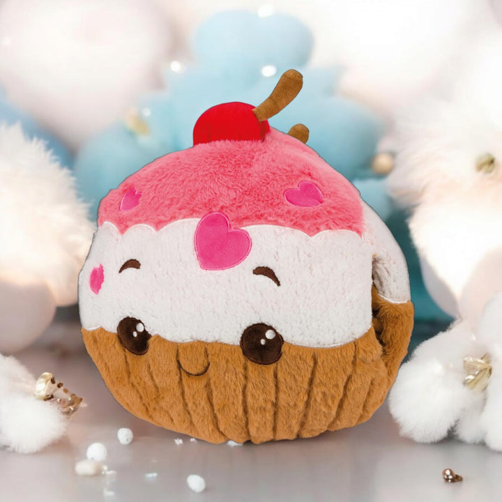 Handwarmer - Knuffel - Kussen - Cupcake