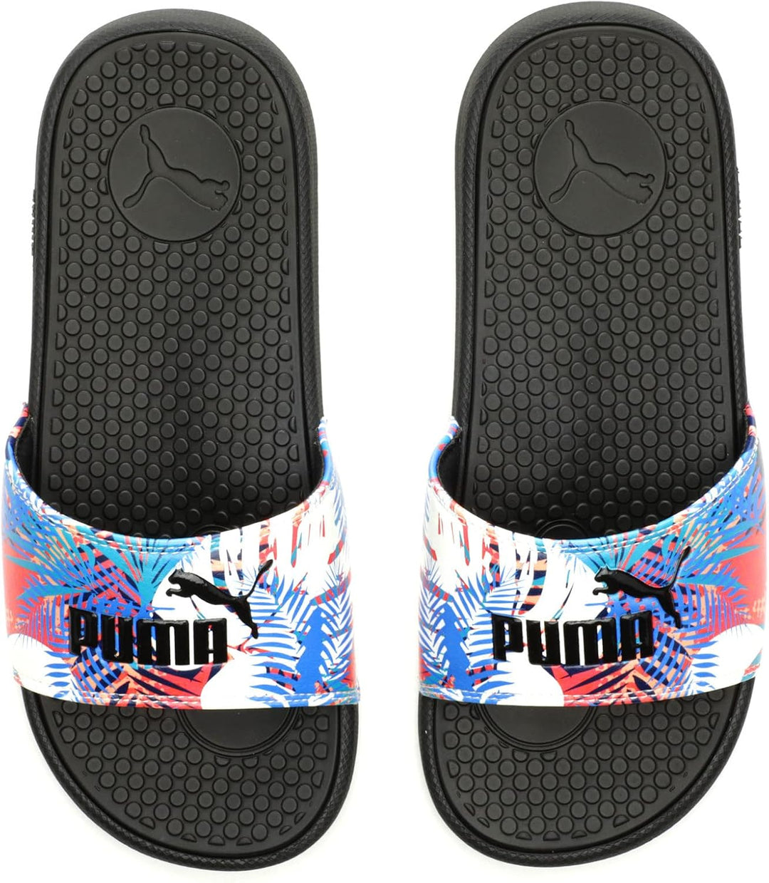 PUMA Damen Cool Cat 2.0 Aop WnsSchiebe-Sandalen 36 EU Island Daze Schwarz Ozean Div, 36 EU Island Da