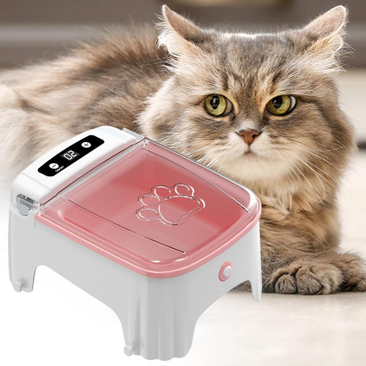 Automatischer Futterspender für Hunde – Automatischer Zeitgesteuerter Haustierspender mit Sensor für