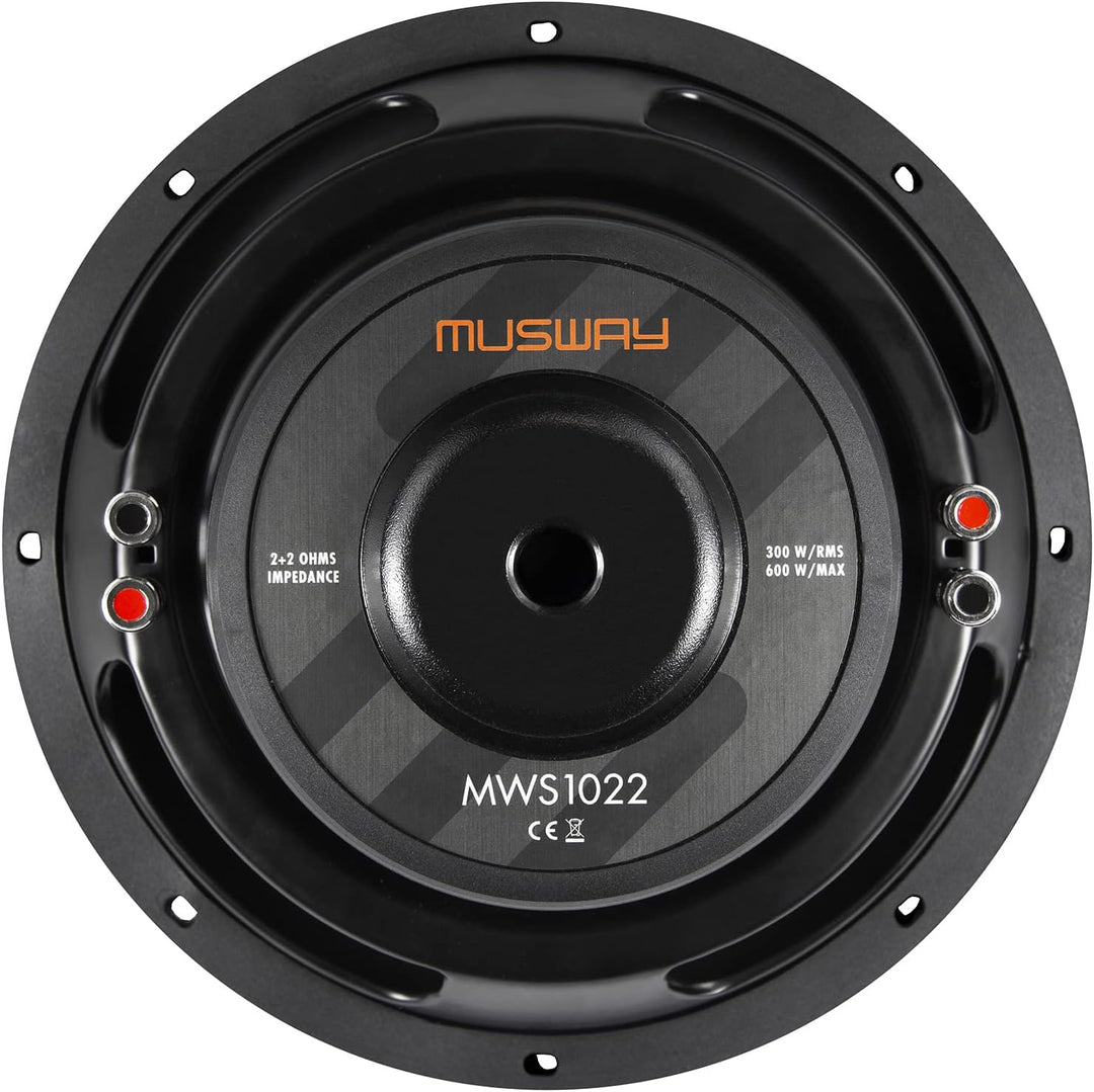 Musway MWS1022 | 10' Flat Subwoofer 10' (25 cm) FLACH Subwoofer