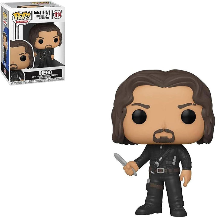 Funko Pop! TV: Umbrella Academy - Diego Hargreeves Vinyl - Vinyl-Sammelfigur - Geschenkidee - Offizi