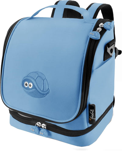 fridoli Kinderrucksack | Toniebox Tasche | blau | Akku Aufladen in der Tasche | bis zu 20 Toniefigur