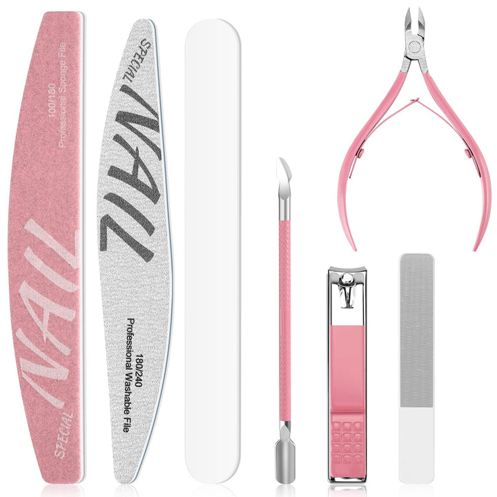 Maniküre Set Frauen Nagel Kit für Frauen Nagelfeilen Kit Maniküre Werkzeuge Nagelpflege Kit mit Nage