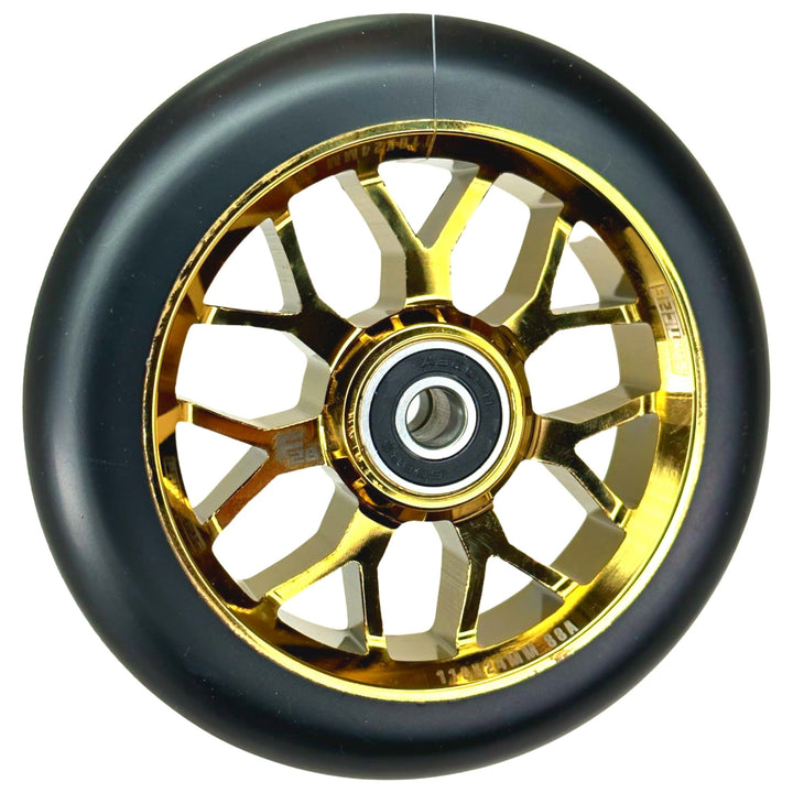 Fantic26 Spy7 Stunt Scooter Rolle I Trick I Tret I Kinder I Roller I Wheel I 110mm I ABEC-11 I Schne