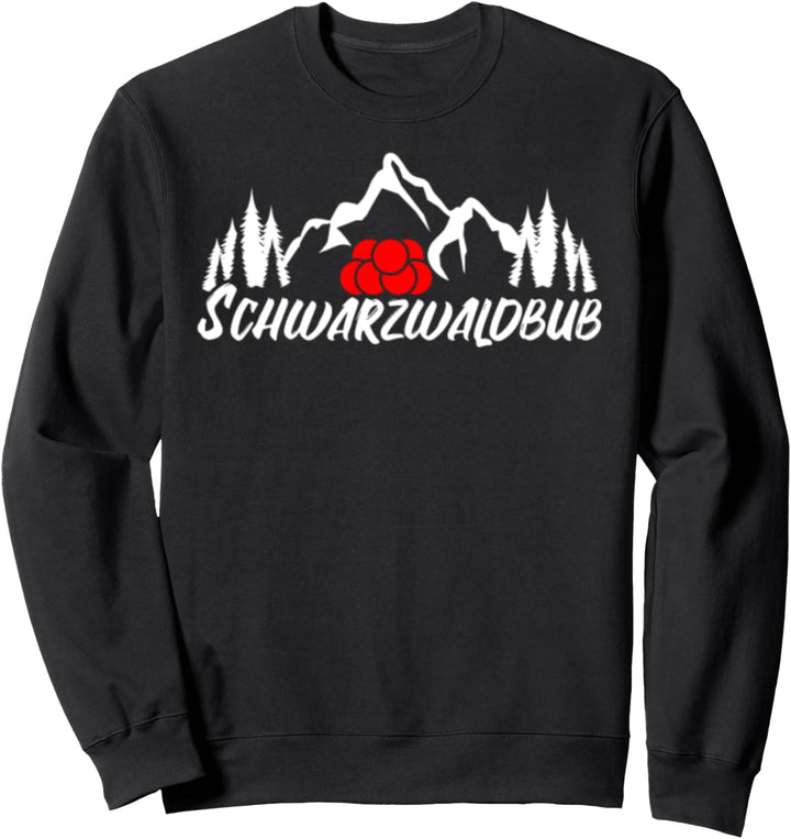 Schwarzwaldbub Bollenhut Berge Sweatshirt