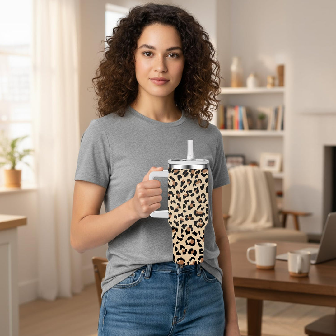 Thermobecher Auslaufsicher,40oz Edelstahl Kaffeebecher to go isoliert mit Strohhalm,Reisebecher 100%