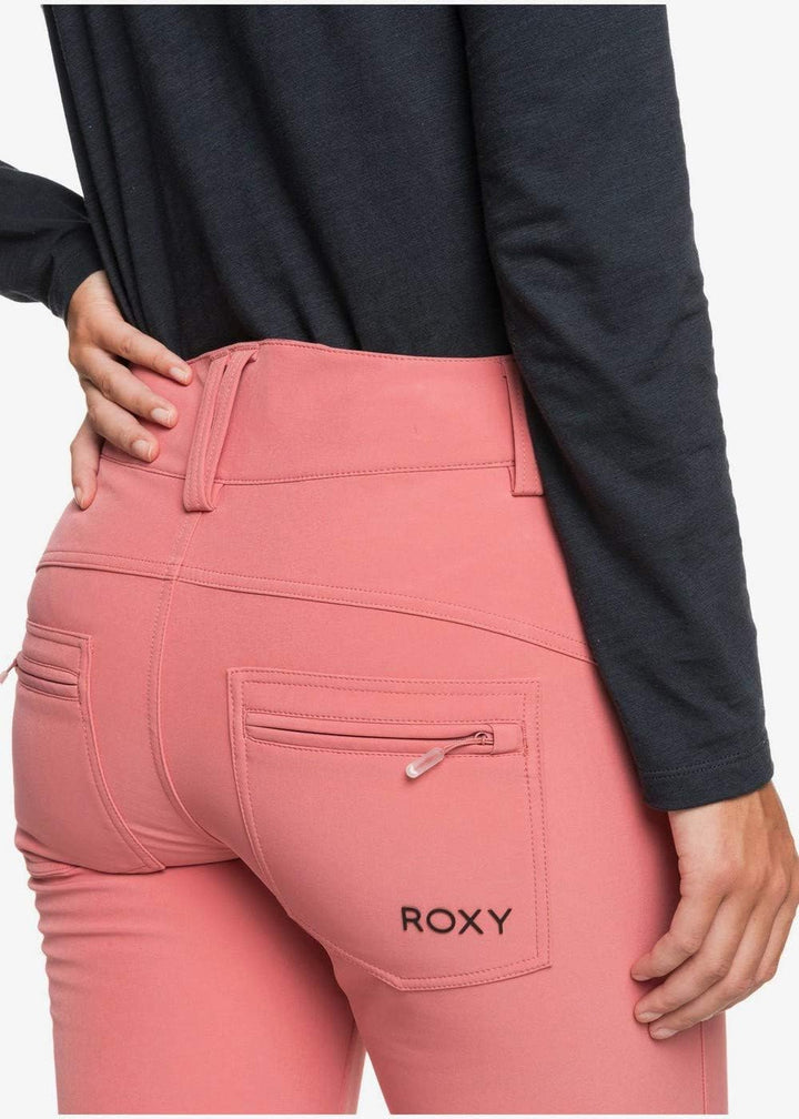 Roxy Damen Creek-Shell-Schneehose für Frauen, Dusty Rose