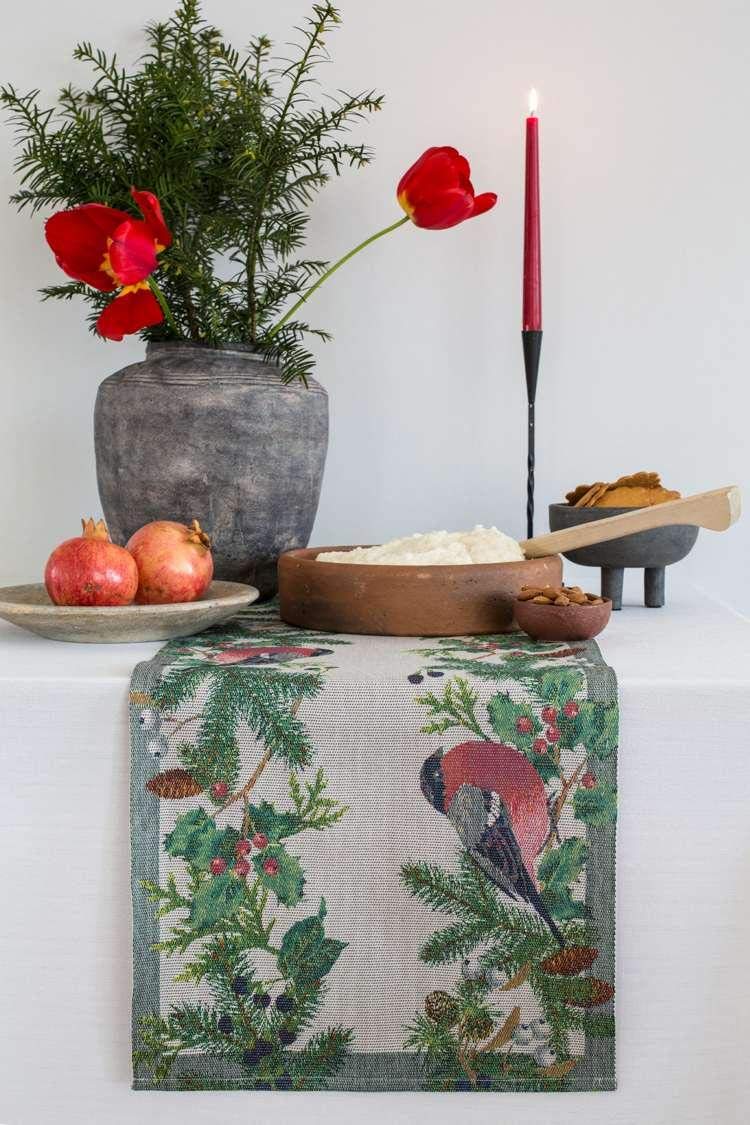 Ekelund - Tischläufer Domherre 35x80 cm 100% Baumwolle