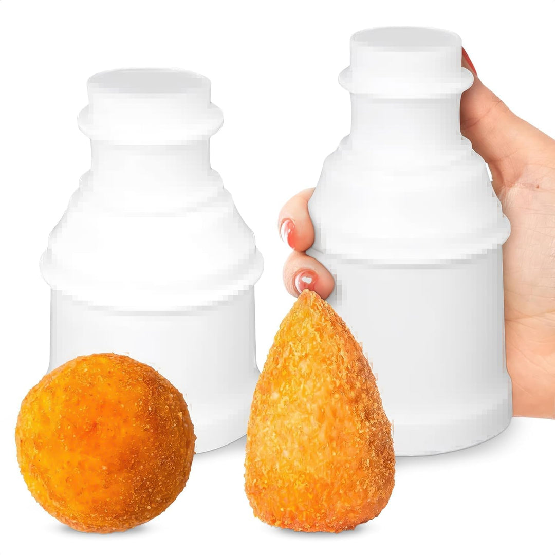 2 Stück Onigiri Form, 2 Form Arancini Maker, Onigiri Maker, FleischbäLlchen Former, 80–160g Fassungs