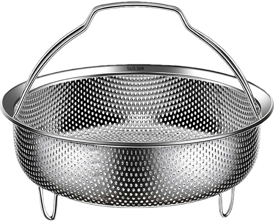 Metall-Dampfkorb – Stahl-Reis-Waschmaschinen-Dampfkörbe, Gemüse-Dampfgarer, Lebensmittel-Dampfkorb m