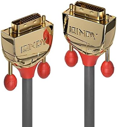 LINDY 36200 0.5m DVI-D Dual Link Kabel, Gold Line 0,5 m Gold Line, 0,5 m Gold Line