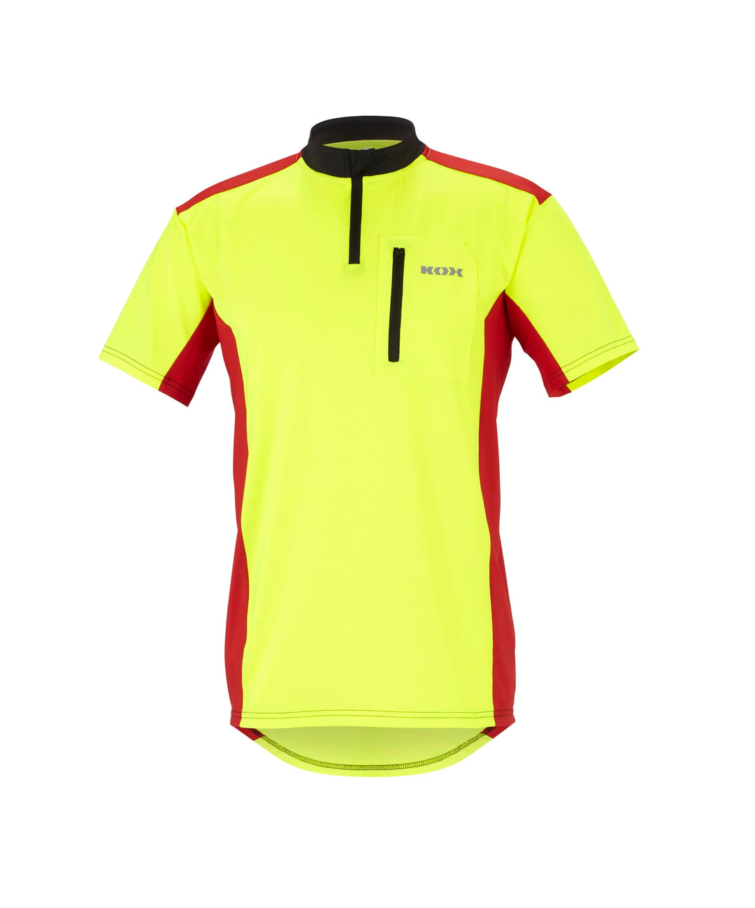 KOX Funktionsshirt Kurzarm Gelb/Rot S Gelb, S Gelb