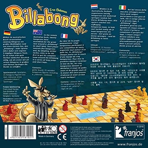 Franjos Spiel Billabong, Ausgabe 2018