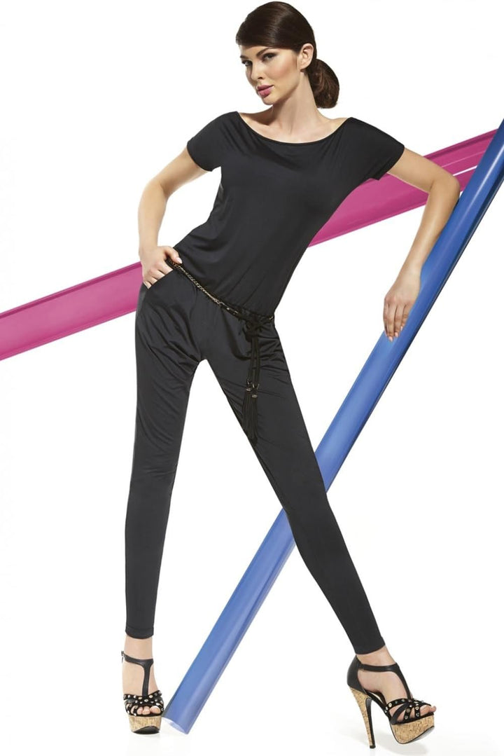 Bas Bleu Paula Jumpsuit,Grösse 4/L/40,Schwarz
