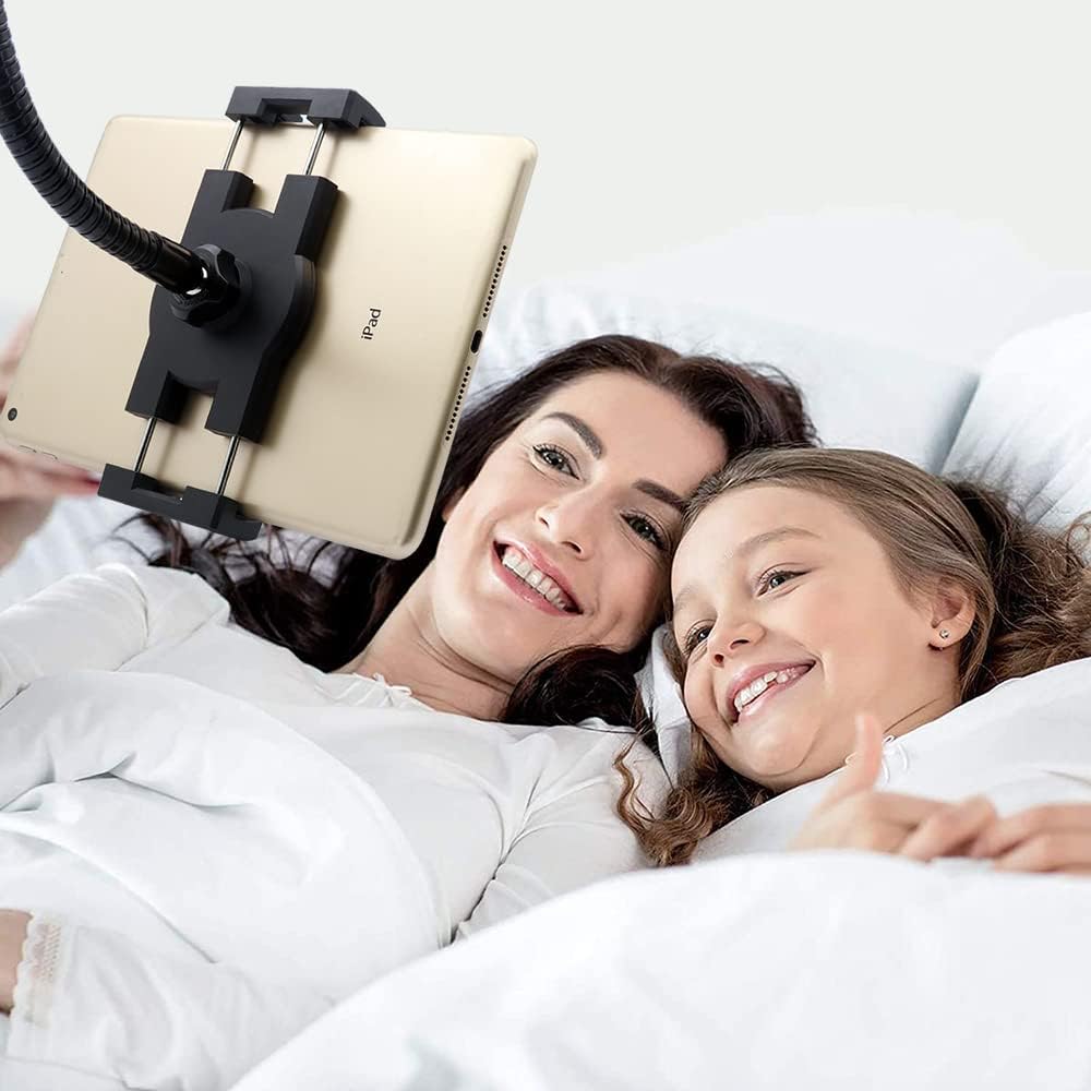 Oilcan Lang Schwanenhals Tablet Halter für Bett, Schreibtisch Tablet Ständer mit Flexible Arm, Tisch