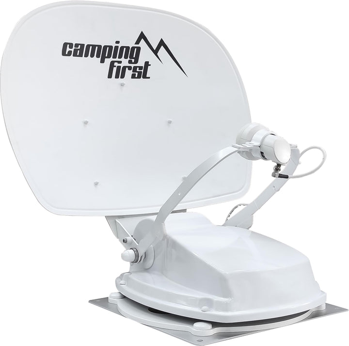 Satmex 55 Plus – Vollautomatische Sat-Antenne (Montage auf dem Wohnmobil, nur 16 cm Höhe, Bluetooth,