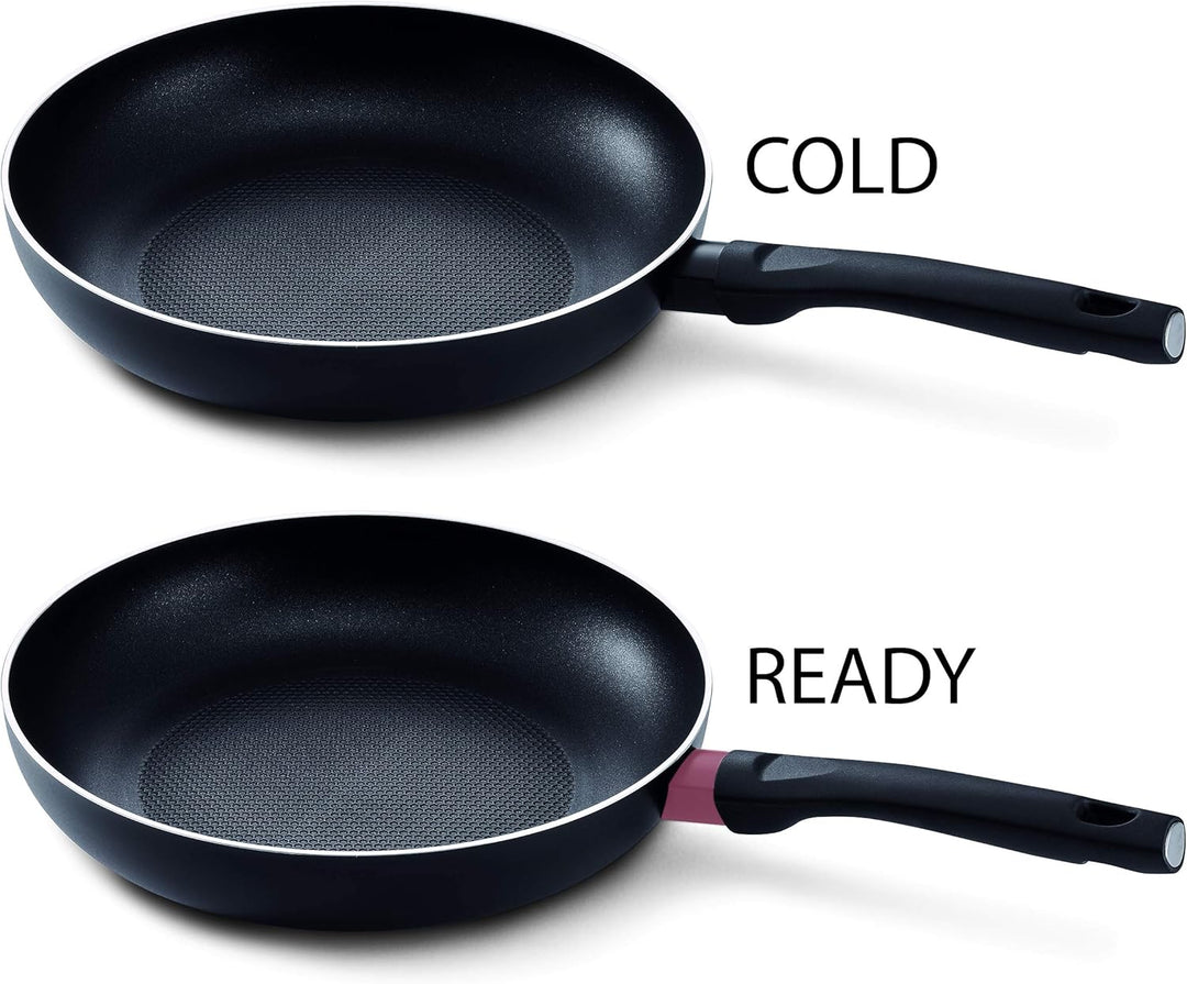 Kitchen Fun Salsa Bratpfanne antihaft 28 cm, Aluminium, Schwarz