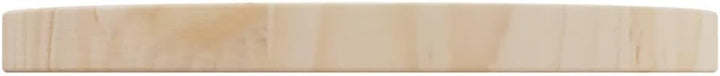 homiuse Tischplatte Rund Hellbraun Ø30x2,5 cm Massivholz Kiefer Holzplatte Massiv Holzplatte Rund Ti