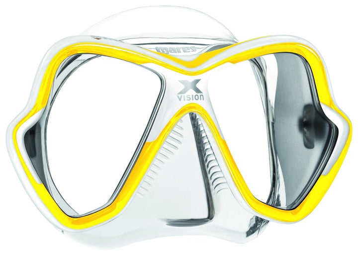 Mares X-Vision Mask 14 Taucherbrille BX Gelb/Weiss, BX Gelb/Weiss