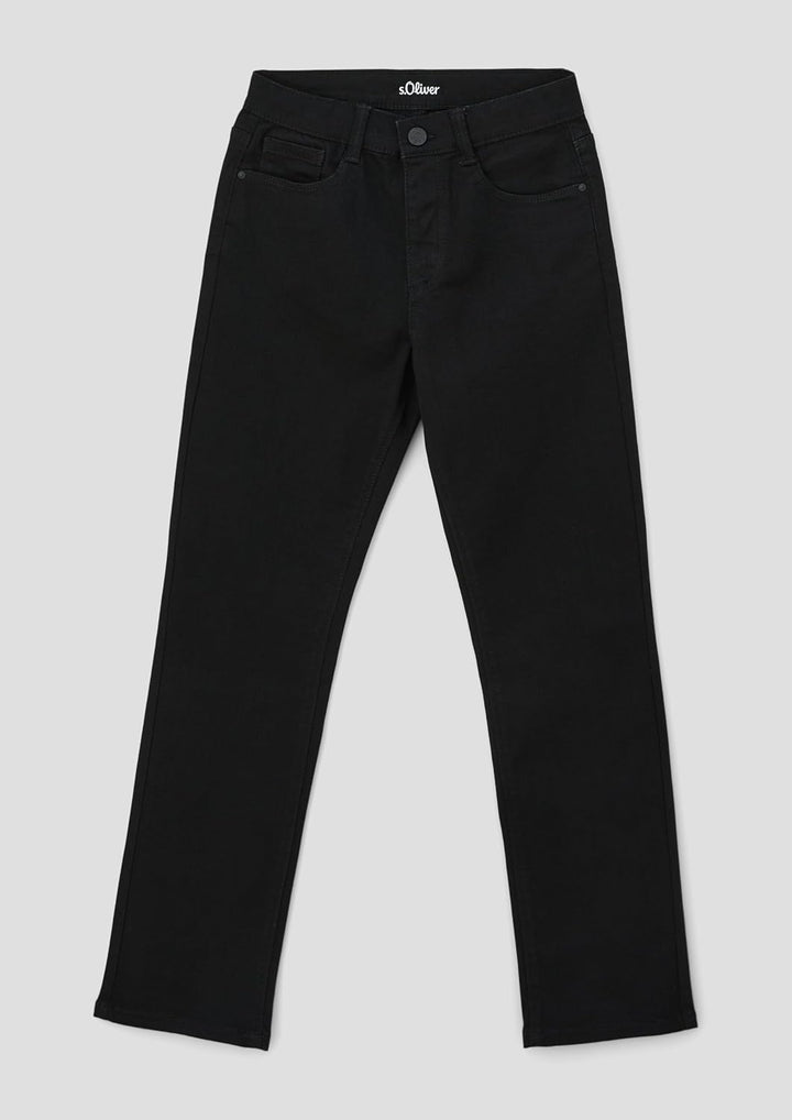 s.Oliver Mädchen Jeans Hose, Skinny Suri 140 99z8 Schwarz, 140 99z8 Schwarz