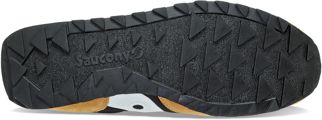SAUCONY Damen Jazz Original Sneaker 40 EU Beige Schwarz, 40 EU Beige Schwarz