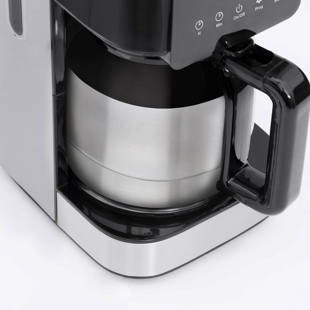 Caso Coffee Taste & Style Duo Thermo, Edelstahl, Schwarz