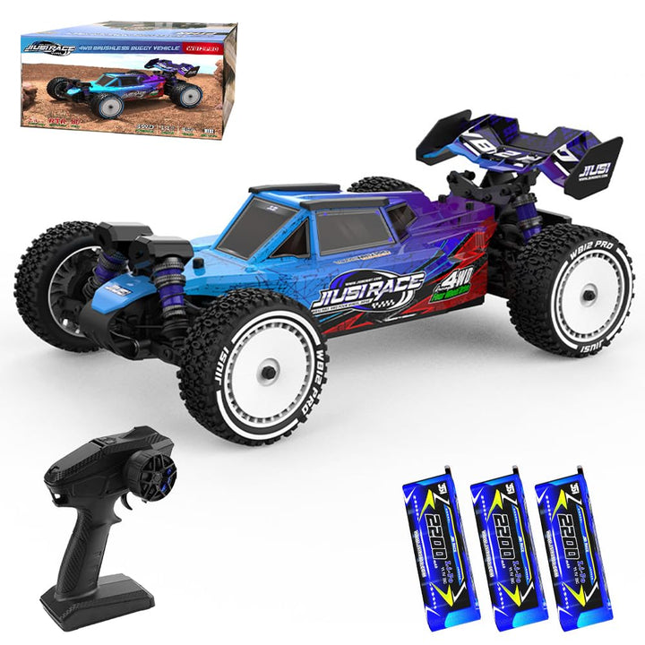 X-Verse 1:12 100KM/H Ferngesteuertes Auto, 4WD Wasserdichtes Schnelles RC Truck mit 3S Bürstenloser