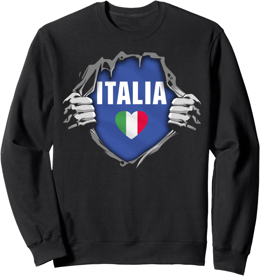 Italien Italienische Nationalflagge Ich liebe Italien Sweatshirt