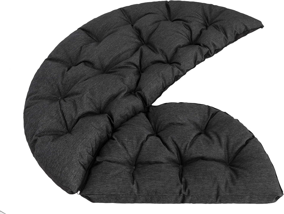 Bjird Hängesessel Kissen, Polster, Auflage für Polyrattan & Rattan Hängeschaukel, Sitzauflage für Hä