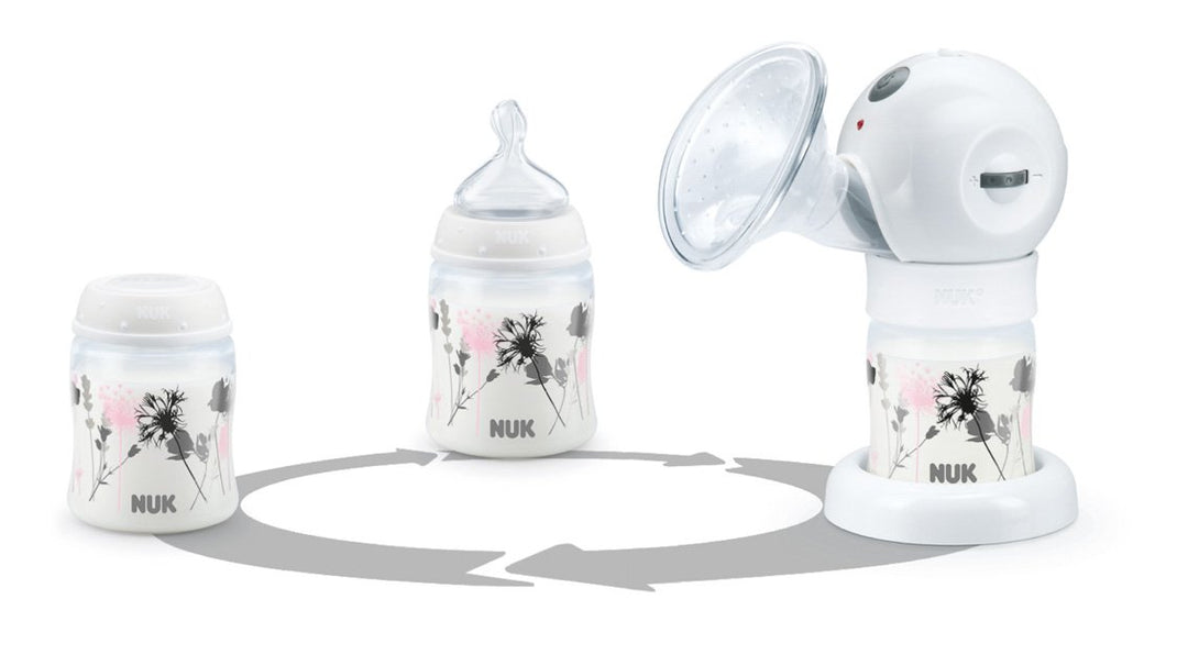 NUK Luna elektrische Komfort-Milchpumpe Mehrfarbig 1 Stück (1er Pack), Mehrfarbig 1 Stück (1er Pack)