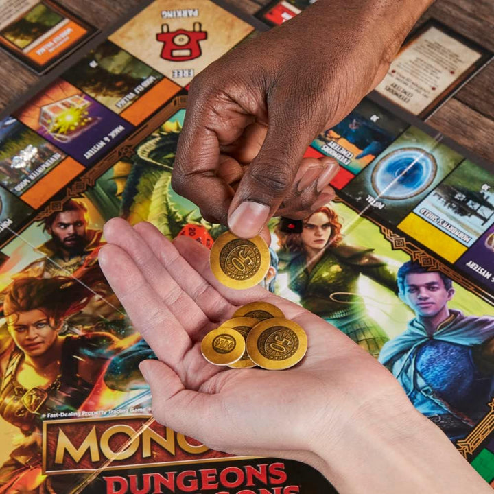 Monopoly, Dungeons & Dragons: The Ehre der Dieves, Spiel für 2-5 Spieler, ab 8 Jahren