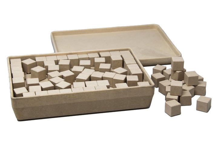 WISSNER 80550 aktiv lernen - 150 Würfel 2 cm - RE-Wood