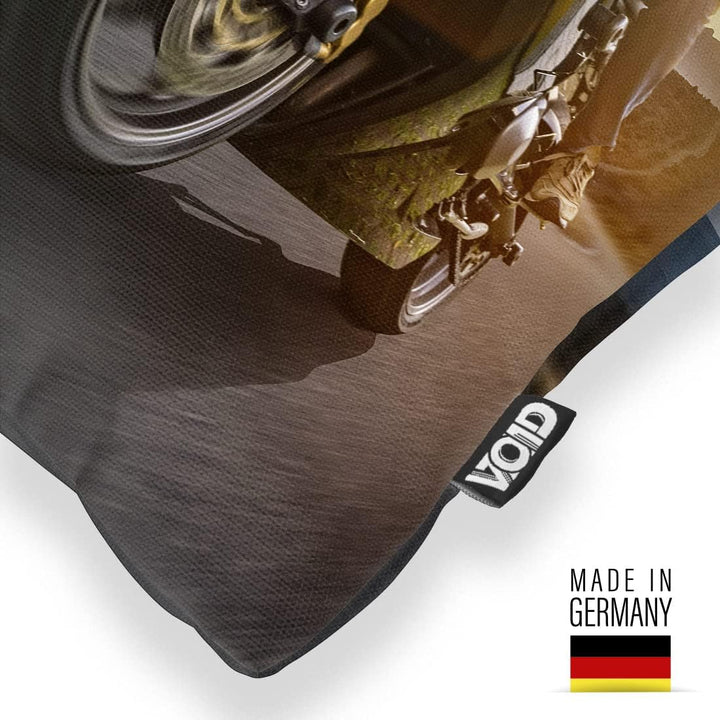 VOID Motorrad Tour Kissenbezug Kissenhülle Sofakissen Kissen Deko Outdoor-Kissen Dekokissen, Kissen
