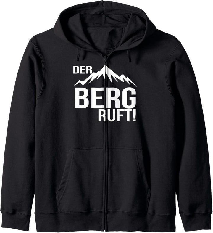Der Berg Ruft! - Berg - Hiking - Wandern - Bergsteigen Kapuzenjacke
