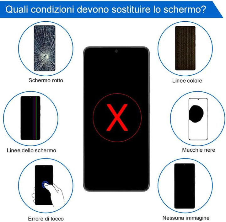 iYAiYO Incell Display Digitalisierer Touchscreen Ersatz kompatibel mit Samsung A52 4G SM-A525F, SM-A