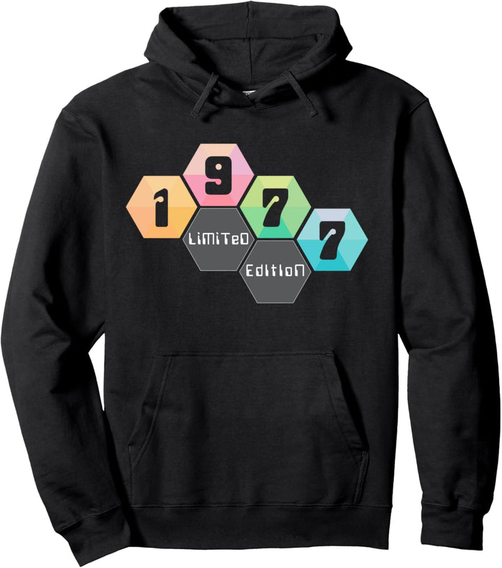 47. Geburtstag Mann Frau 47 Jahre 1977 Deko Lustig Geschenk Pullover Hoodie
