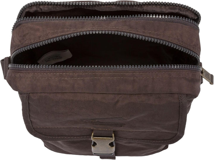 camel active bags Journey Herren Umhängetasche Crossbody Bag Klein Braun 21,5 x 11 x 26 Beige, 21,5