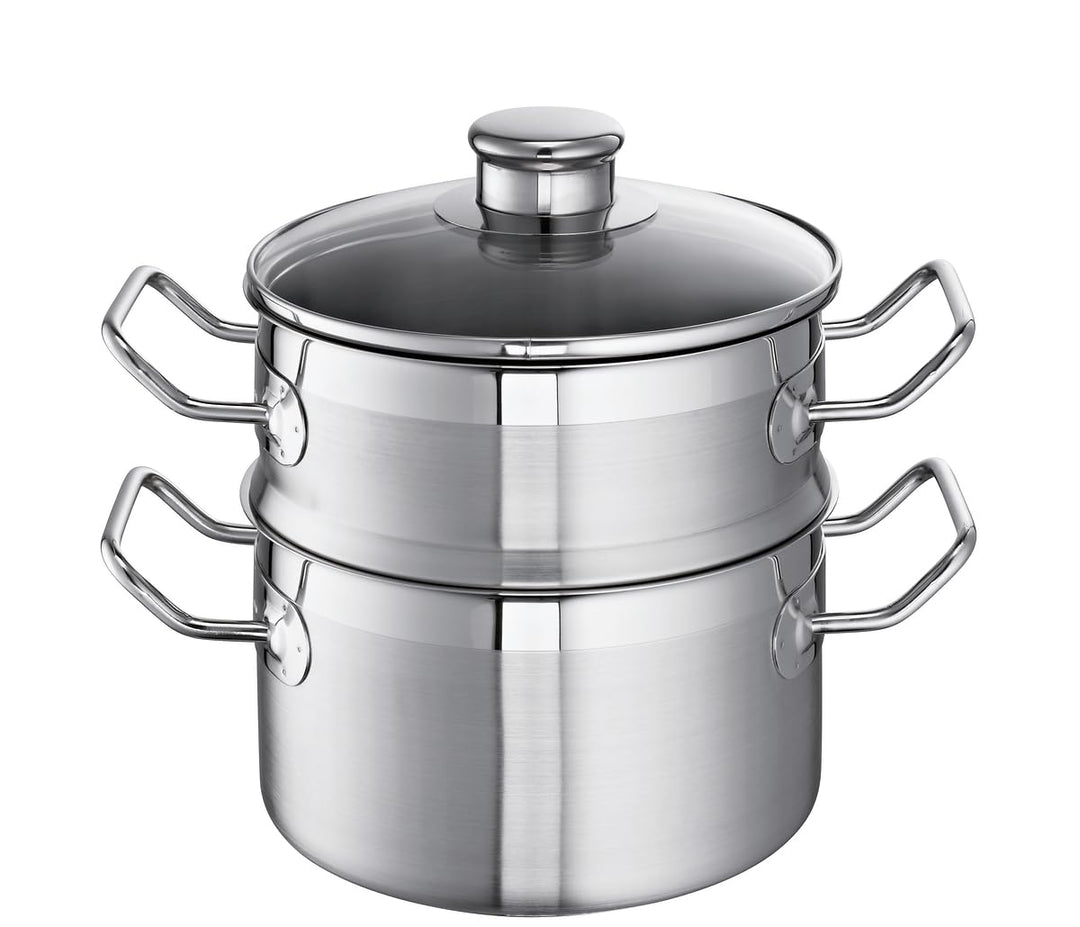 Schulte-Ufer 0128-20 i Alles-Dämpfer Profi-Line i, 20 cm, Edelstahl