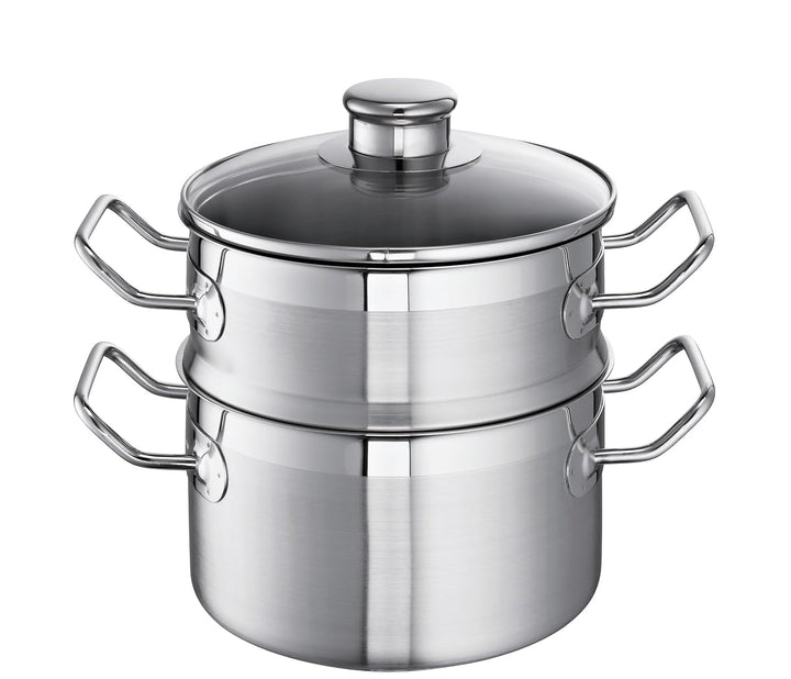 Schulte-Ufer 0128-20 i Alles-Dämpfer Profi-Line i, 20 cm, Edelstahl