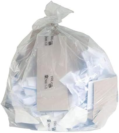 inapa Müllsack/Abfallsack Triline Öko: 1000l, transparent – ✓reissfest ✓belastbar ✓100% recyclingfäh