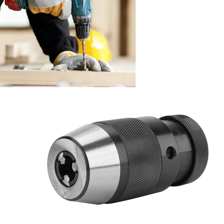 Artillery Schnellspannbohrfutter B16, 1pc 0-13mm 1/2 "stahl Selbstspannendes Keyless B16 Bohrfutter