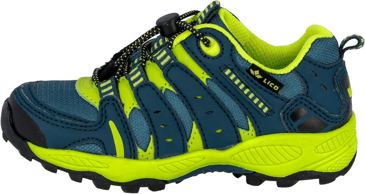 Lico Unisex Kinder Fremont Trekking Wanderhalbschuhe, Petrol Lemon, numeric_30,numeric_30,numeric_30