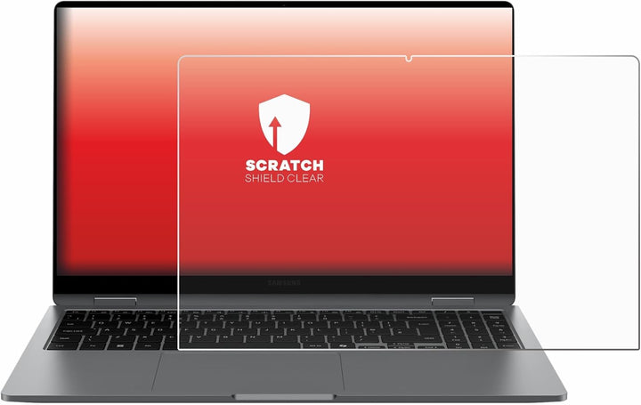 upscreen Schutzfolie für Samsung Galaxy Book5 360 15.6" – Made in Germany, Kristall-klar, Kratzschut
