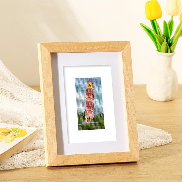 Figured'Art Mini Serie Diamond Painting Erwachsene - Weltstädte - Premium-Box mit 10 Stück 15x18 cm