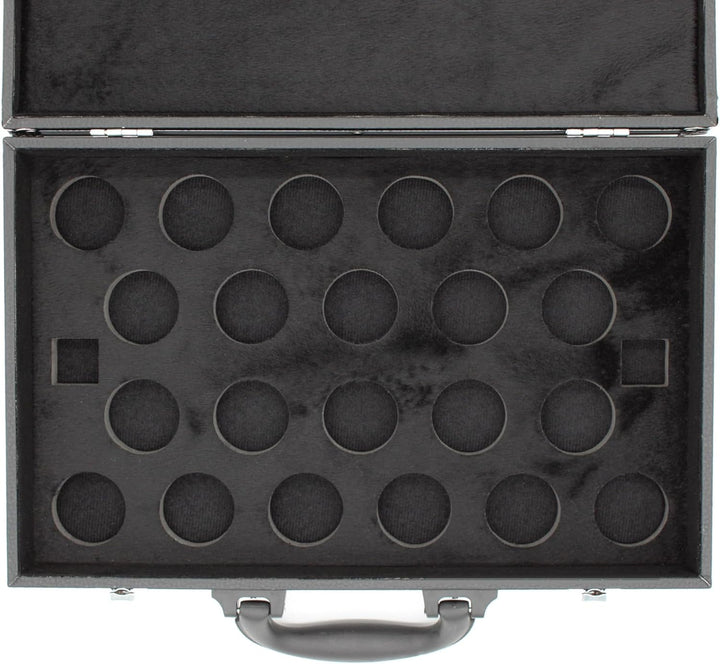 BILMAG Billard Zubehör Billardkugel Koffer Ballkoffer für 22 Kugeln, Snooker, 52,4mm
