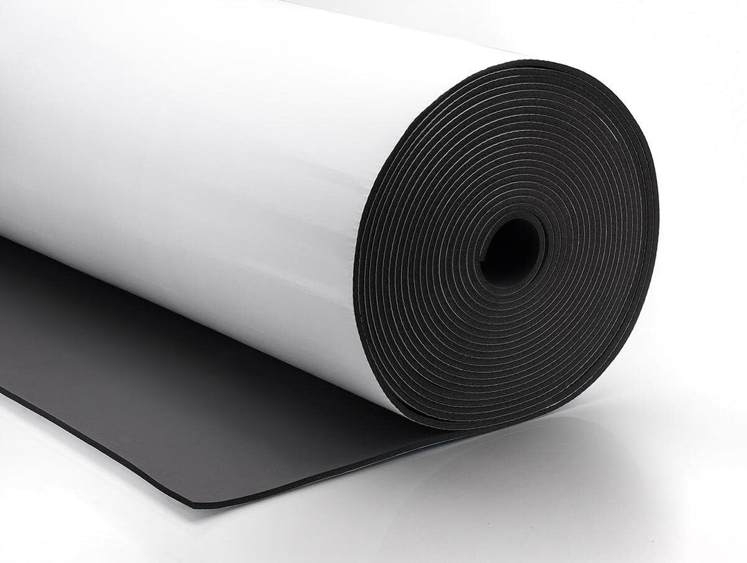 NMC Rohrisolierung, Isoliermatte, Dämmmatte - INSUL ROLL XT, 19mm Dämmmatte selbstklebend, Kautschuk