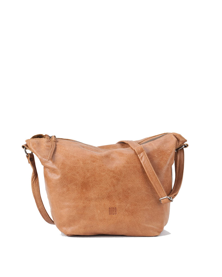 Biba Tasche für Damen aus echtem Leder, Umhängetasche Leather Utah Cream Out UTC2LO, Langen Griff, R