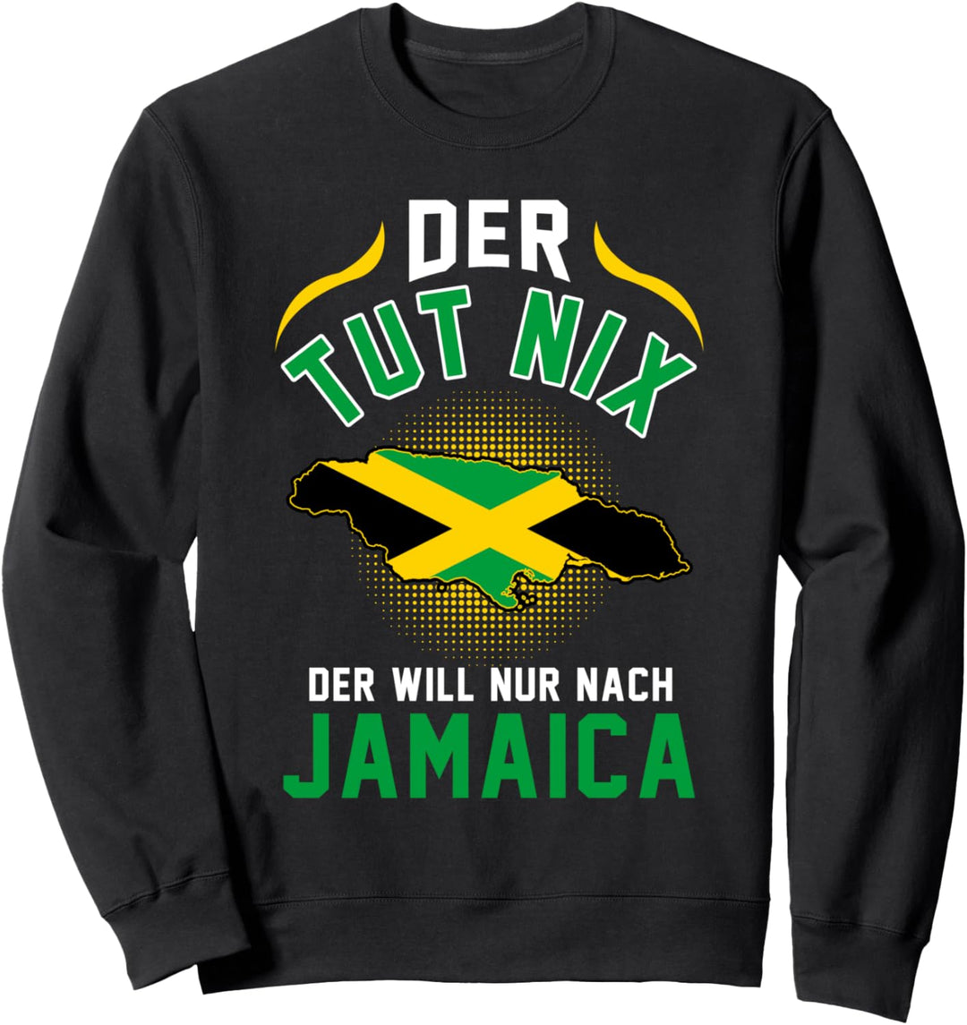 Jamaica Karibik Regenwald Urlaub Reise Insel Lustiges Sweatshirt
