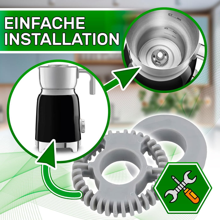Schneebesen für Milchaufschäumer Elektrisch mit Originalcode 873170043 für Smeg - Garantie 5 Jahre -