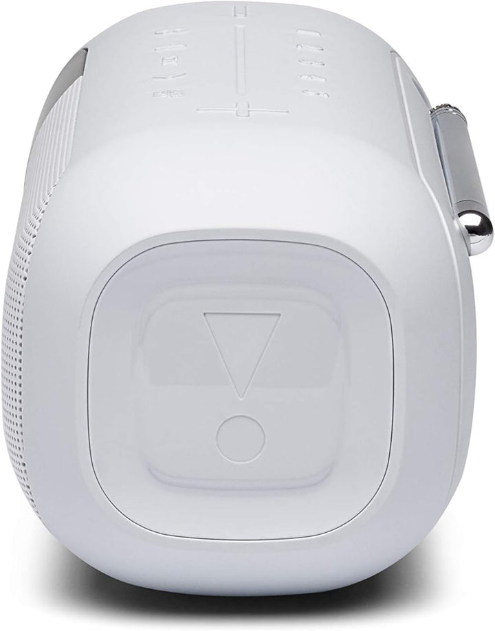 JBL Tuner 2 Radiorekorder in Weiss – Tragbarer Bluetooth Lautsprecher mit MP3, DAB+ und UKW Radio –